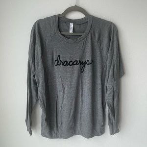 Dracarys Game of Thrones long sleeved raglan T